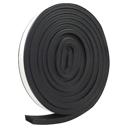 Thermwell Products WEATHERSTRIP TAPE CUSHION 5/16 X 10FT BK V27BK