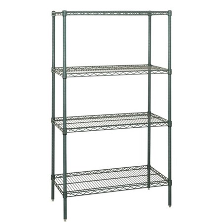 Betterbeds 4-Shelf Proform Wire Shelving Unit, 18 x 36 x 54 in. BE1136456