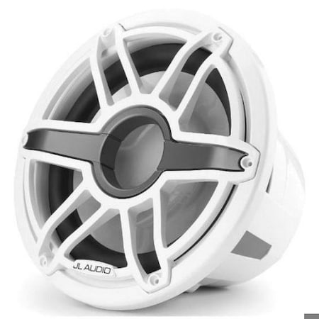 Jl Audio 12in Marine Subwoofer, 600W, 4ohm, Gloss White Sport Grille, 93671, 010-03286-00 93671/010-03286-00