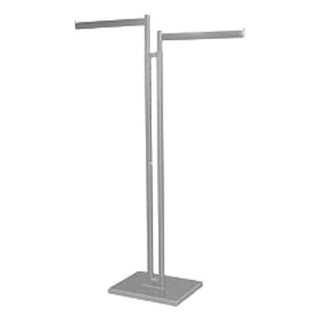 Specialty Store Services Retail Apparel Rack, Steel, 72 in H 2620C