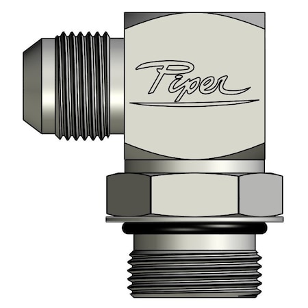 Piper Male JIC to Male O-Ring Boss Adjustable 90 Degree Elbow 3/4in. Male JIC-1in. Male O-Ring Boss 0790-12-16