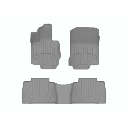 Weathertech Grey, Front and Rear FloorLiner HP 461533-1-4IM