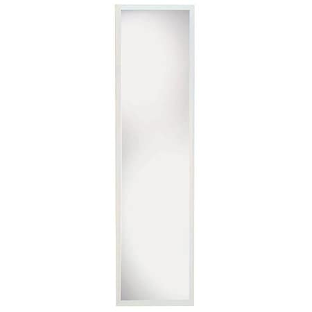 Renin Framed Mirror, Rectangular, Plastic Frame, White Frame 206230