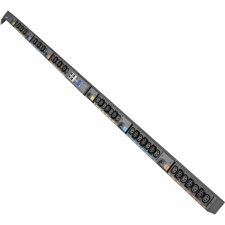Eaton 3-Phase Metered Input Rack PDU G4, 208V, 42 Outlets, 48A, 17.3kW, 460P9W Input, 10 ft. Cord, 0U EVMI4609X