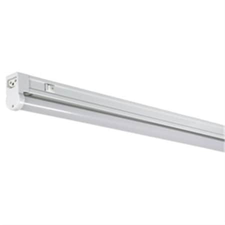 Jesco Sleek Led Adjustable 48 in. 6000K White With Switch SGA-LED-48/60-WH-SW
