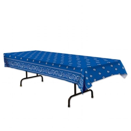 Goldengifts mpany  Bandana Tablecover - Blue GO206169