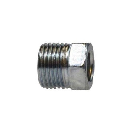 Midland Industries NUT 3/16IN MALE INVERTED FLRD STL 0.56IN 12002