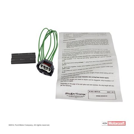 Motorcraft Throttle Position Sensor Connector,  WPT1293
