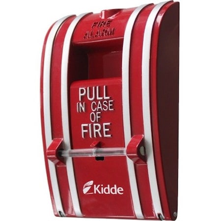 Kidde Fire Alarm Pull Station, Red, 2-15/32" D K-270-SPO