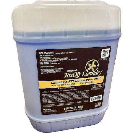 Hygenall Laundry Detergent, 5 gal, Jug HTL20255G