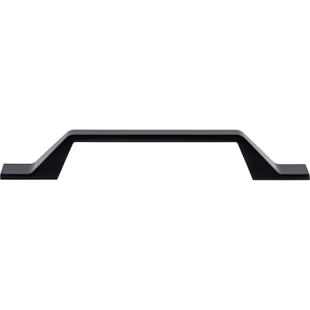 Designperfect 5-1/16'' Center-to-Center Handle Pull, Matte/Flat Black, 10PK DPA10S624BLK
