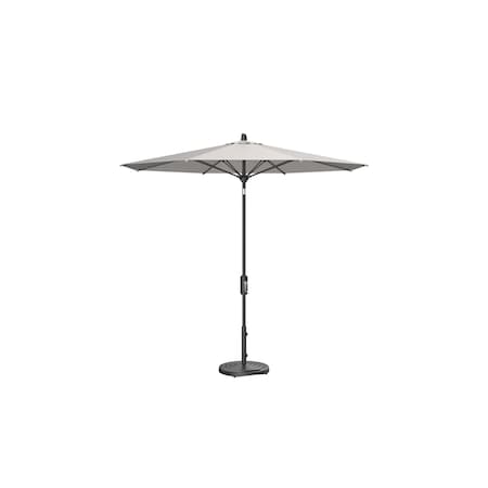 Treasure Garden 9 ft Patio Umbella, aluminum, fiberglass ribs, outdoor, Cast Silver UM840-09 40433 Cast Silver