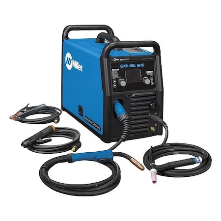 Miller Electric Multiprocess Welder, Multimatic 220 AC/DC, Phase Single-Phase , 110/115/120V AC, 220/230/240V AC 907757002