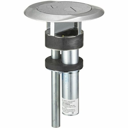 Hubbell Wiring Device-Kellems Poke-Through Box, Wiring Box Type, Composite S1PTFFAL