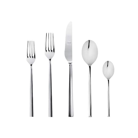 Mepra Atena Flatware Set - 20 Pieces - Stainless Steel 106222020