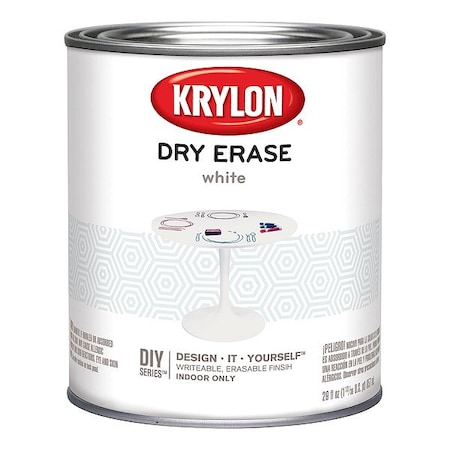 Krylon Interior Paint, 1 qt, High-Gloss K03943000