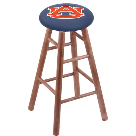 Holland Bar Stool Co Maple Bar Stool, Medium Finish, Auburn Seat RC30MSMed