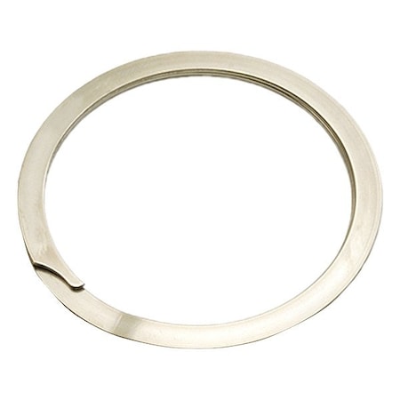 Rotor Clip Internal Retaining Ring, Stainless Steel, Plain Finish, 1 1/8 in Bore Dia., 5 PK KM-112SJ