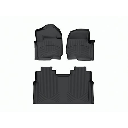 Weathertech Black, Front and Rear FloorLiner HP 4410121IM-446974IM