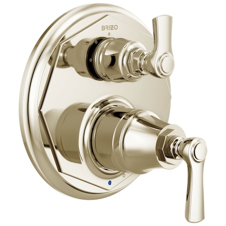 Brizo Rook: Pressure Balance Valve with Integrated 3-Function Diverter Trim T75P560-PN