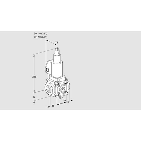 Honeywell Kromschroder VAS1T10N/LWSL KS88031457