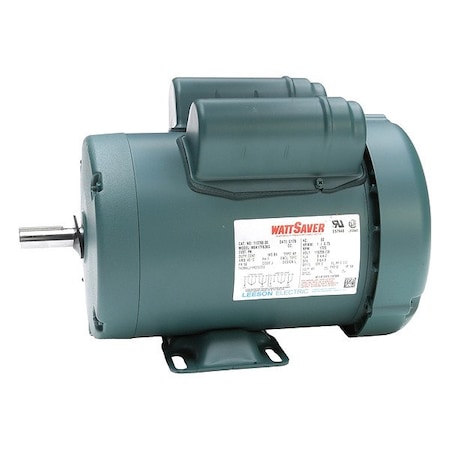 Leeson Capacitor-Start/Run General Purpose Motor, 1 hp HP, 56 Frame, 115/208-230V AC Voltage 113768.00