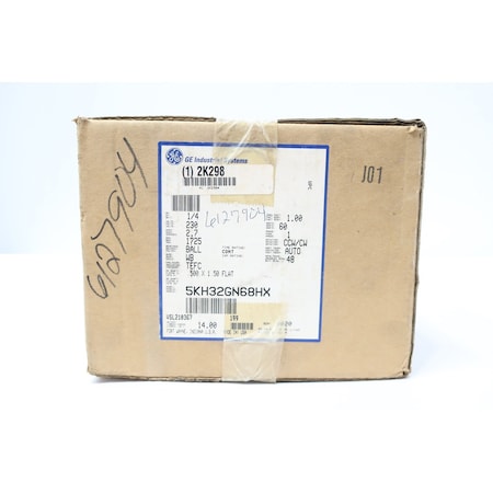 Ge AC MOTOR 48 1/4HP 1725RPM 230V-AC 1PH 5KH32GN68HX