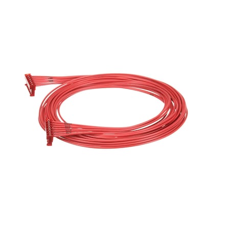 Henny Penny Wire Harness with Connectors, Red, 22AWG, JIB 94704-007