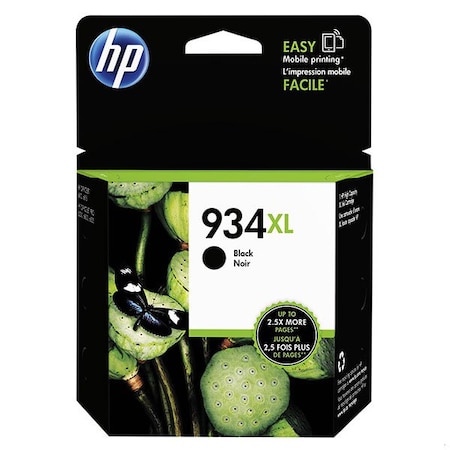 Hp 934XL (C2P23AN) High Yield Black Original Ink Cartridge (1,000 Yield) C2P23AN