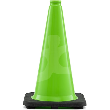 Xpose Safety 18 Inch Multipurpose PVC Lime Traffic Cone LTC18-1-X