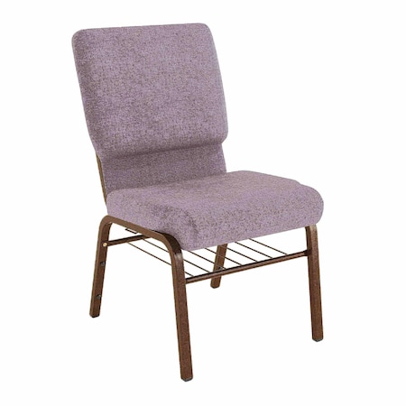 Flash Furniture Gray Fabric Church Chair, PK4 4-XU-CH-60096-BEIJING-GY-BAS-GG