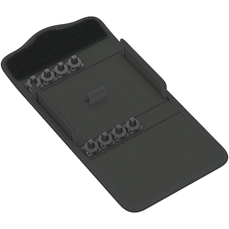 Wera 9469 Textile box Kraftform Kompakt 400 RA, for up to 9 pieces, empty, 145 x 25 x 102 mm 5136409001