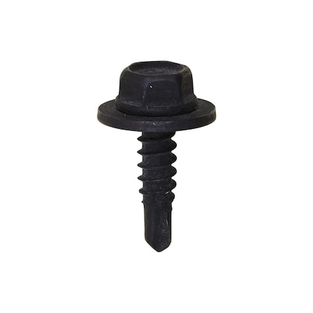 Auveco Hex Washer Head Teks Sems Screw M4.2 x 16mm, 50PK 18261