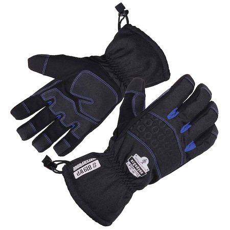 Ergodyne Extreme Thermal WP Glove, 819WP, Blck, M, PR 17613
