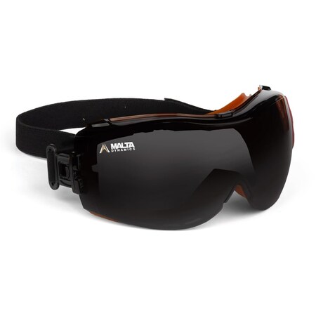 Malta Dynamics Apex Safety Goggles-ANSI Z87 Fog Resistant Safety Goggles, (Tinted), 12PK SG1310-12