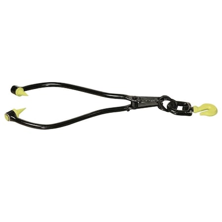 Timber Tuff 28 in. Spring Loaded Swivel Grab Skidding Tongs TMW-28SSS