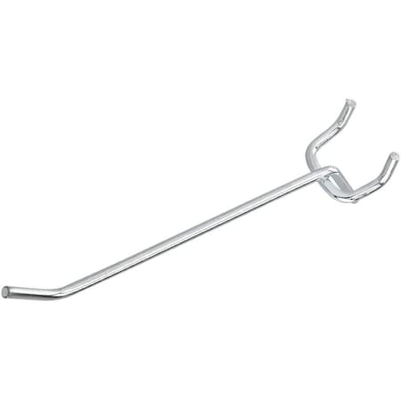 Neiko 4'' Heavy Duty Pegboard Hooks for 1/8'' to 1/4'' Pegboards with 1'' Spacing, 50-Pieces 53100A