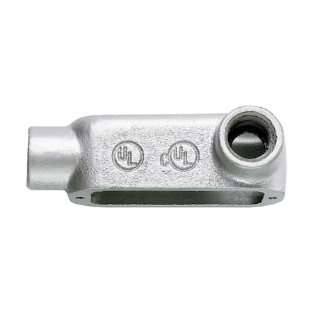 Crouse-Hinds Eaton Crouse-Hinds series Condulet Form 5 conduit outlet body LR75M HDG