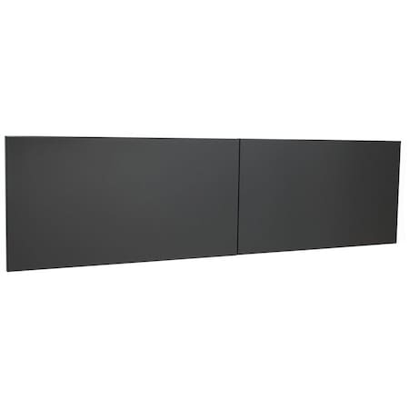 Lorell Door Kit - 60"W - Charcoal 79176
