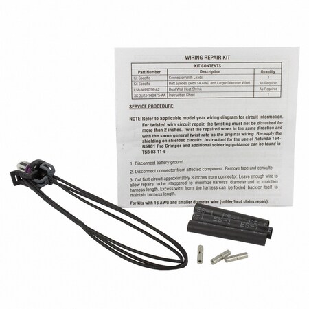 Motorcraft Oil Sending Unit Switch Connector, WPT1376