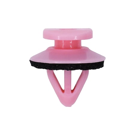 Auveco Subaru Moulding Clip with Sealer, Pink Nylon, 25PK 21771