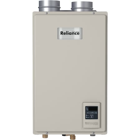 Reliance Condensing Indoor 120000 BTU Ultra-Low NOx Tankless Liquid Propane, LP Gas Water Heater TS-140-LIH