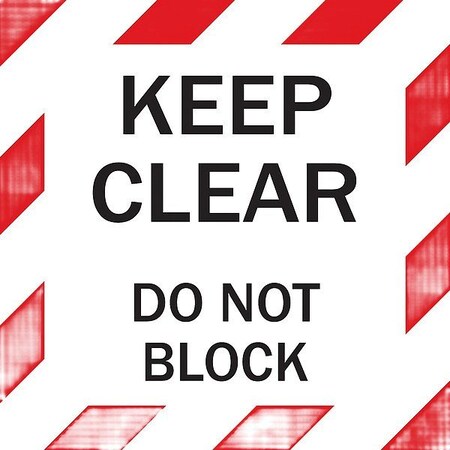 Mighty Line Floor Sign, 24 in H KC24RW-1