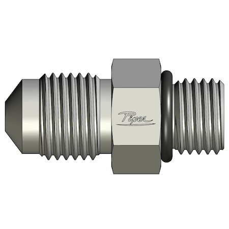 Piper Straight Thread Connector, 5/16in. Male JIC, 1/4in. Male O-Ring Boss 0700-05-04