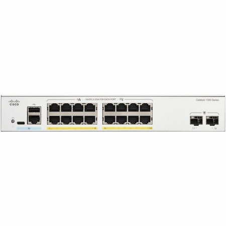 Cisco Cat 1300 16-port GE Full PoE C130016FP2G