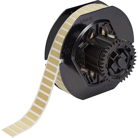 Brady B33 Series Amber Polyimide Labels 0.25 in H x 0.75 in W Amber 5000/RL ROW 1 B33-46-724