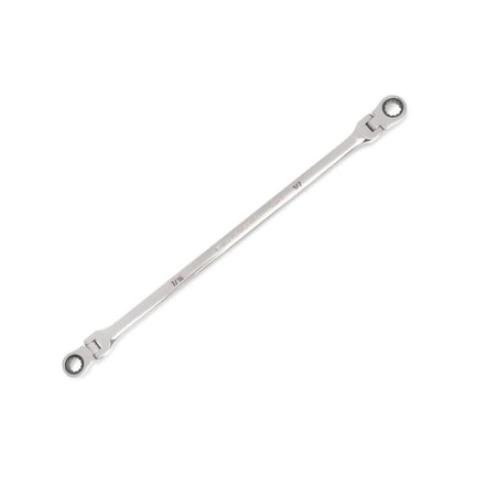 Gearwrench 90-Tooth 12 Point GearBox Double Flex Ratcheting Wrench 7/16 inx1/2 in 86827