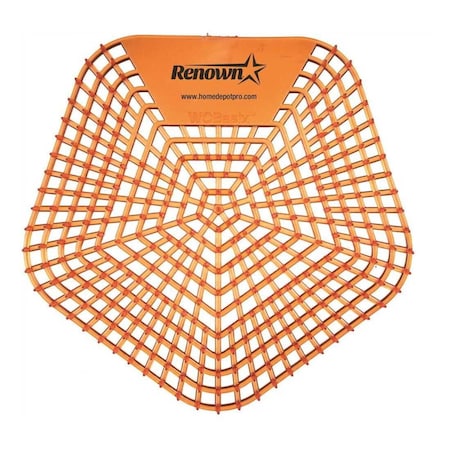 Renown Wcbasix 30-Day Anti-Splash Urinal Screen, Mango Scent, 10PK WCBX-P-010I010I-04-AAJ49-00