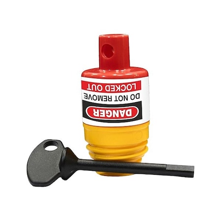 Zing Round/Bottle Fuse Holder Lockout, 500VAC 7638