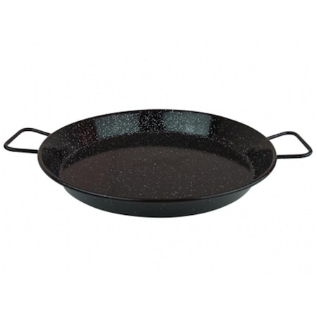 Magefesa 18 in. Enameled Steel Paella Pan - 12 Servings MA336051